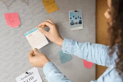 Dekoratív mintás parafatábla