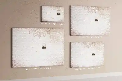 Dekoratív mintás parafatábla