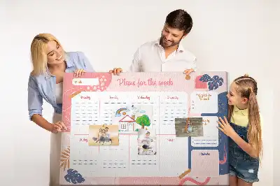 Parafatábla Heti Tervező