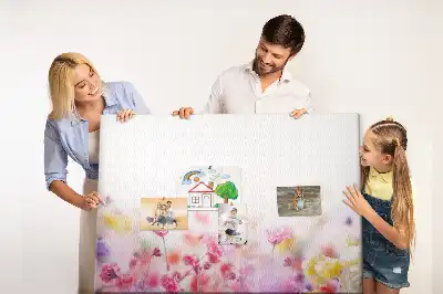 Fali parafa üzenőtábla Virágok a réten