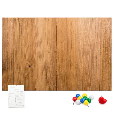 Parafatábla deszkázott háttérszerkezettel