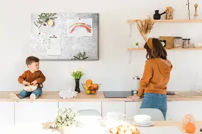 Minimalista olajbogyós parafa üzenőtábla