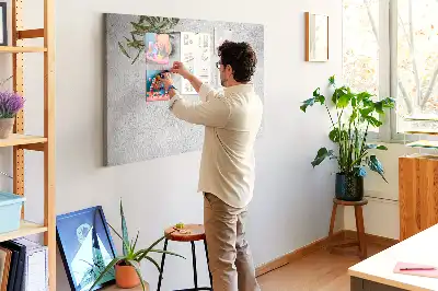 Minimalista olajbogyós parafa üzenőtábla