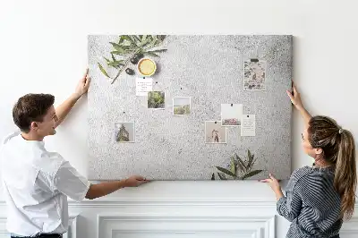 Minimalista olajbogyós parafa üzenőtábla