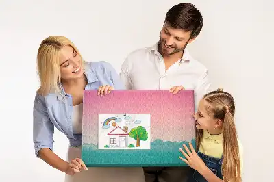 Színátmenetes égbolt mintájú parafatábla