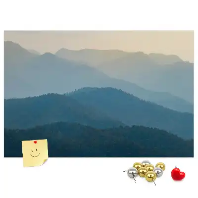 Absztrakt horizont kilátás parafa üzenőtábla
