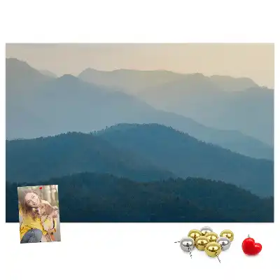 Absztrakt horizont kilátás parafa üzenőtábla