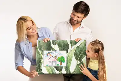 Pálmaleveles parafa üzenőtábla