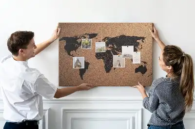 Minimalista kontinens körvonal parafábla