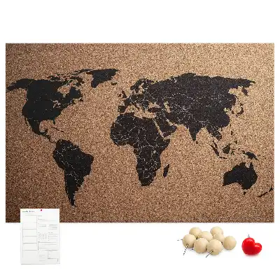 Minimalista kontinens körvonal parafábla