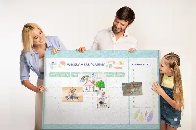 Fali parafa üzenőtábla diétás étkezéstervezővel