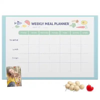 Parafatábla Konyhai menüszervező