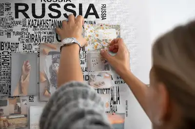 Parafa üzenőtábla kontinens formájú betűkkel