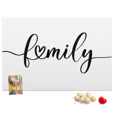 Family feliratú parafatábla