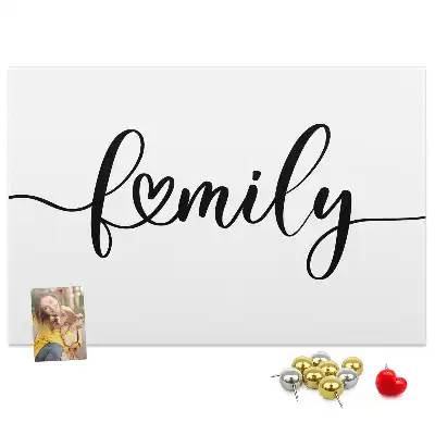 Family feliratú parafatábla