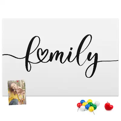 Family feliratú parafatábla