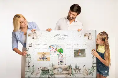 Hangulatos otthon tervező fali parafa üzenőtábla