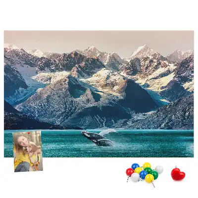 Bálna alakú parafa üzenőtábla