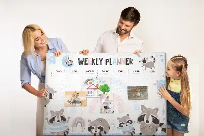Parafatábla kisgyermekek feladatbeosztásához