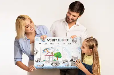 Parafatábla kisgyermekek feladatbeosztásához