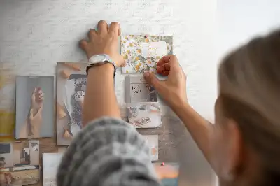 Autós nyaralás témájú parafa üzenőtábla