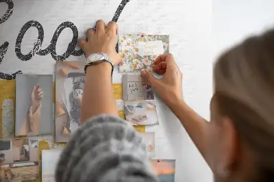 Inspiráló feliratú parafa üzenőtábla