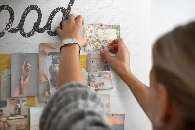 Inspiráló feliratú parafa üzenőtábla