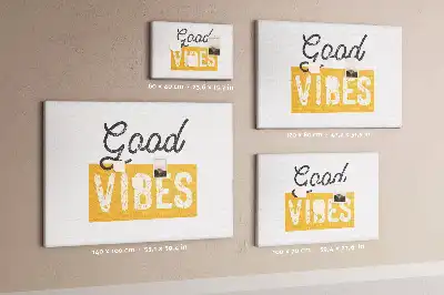 Inspiráló feliratú parafa üzenőtábla