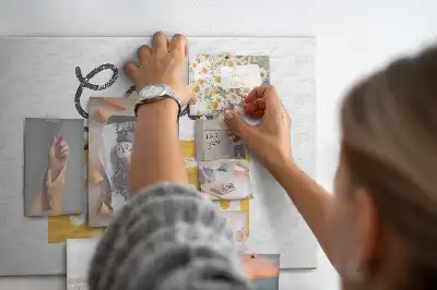 Inspiráló feliratú parafa üzenőtábla