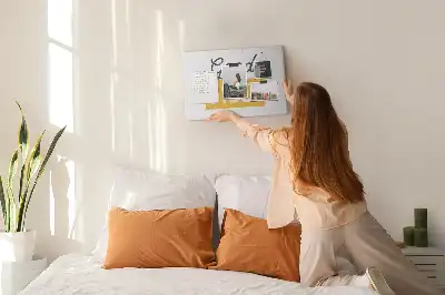 Inspiráló feliratú parafa üzenőtábla