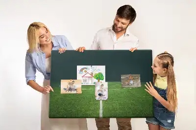 Parafa üzenőtábla futballpálya mintával