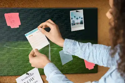 Parafa üzenőtábla futballpálya mintával