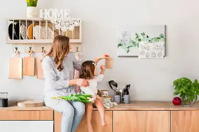 Parafatábla növényi ág mintával