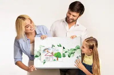 Parafatábla növényi ág mintával