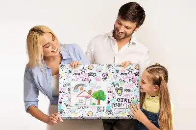 Parafatábla firkamintás kerettel