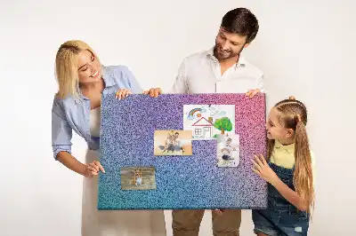 Fali parafa üzenőtábla színátmenetes mintával