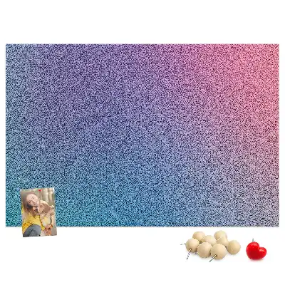 Fali parafa üzenőtábla színátmenetes mintával