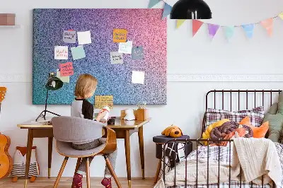 Fali parafa üzenőtábla színátmenetes mintával