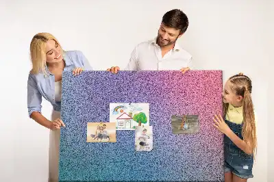 Fali parafa üzenőtábla színátmenetes mintával