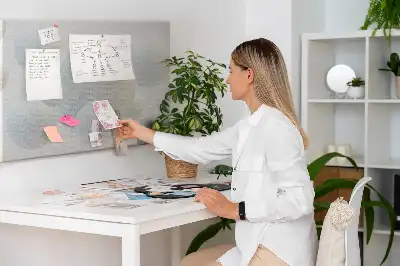 Parafa üzenőtábla absztrakt labda mintával