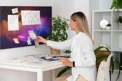 Parafatábla 3D füst absztrakció mintával