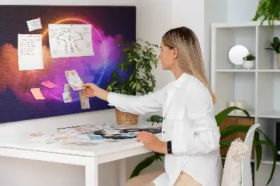 Parafatábla 3D füst absztrakció mintával