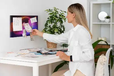 Parafatábla 3D füst absztrakció mintával