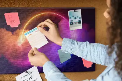 Parafatábla 3D füst absztrakció mintával