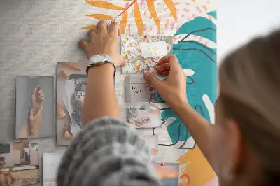 Trópusi nyaralás parafa üzenőtábla
