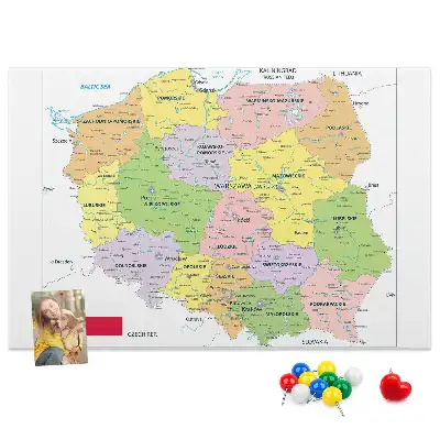 A Köztársaság határai parafa üzenőtábla