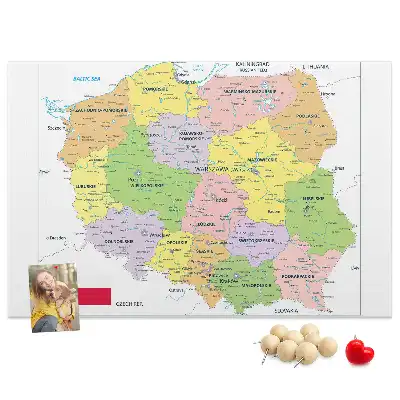 A Köztársaság határai parafa üzenőtábla
