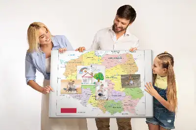 A Köztársaság határai parafa üzenőtábla