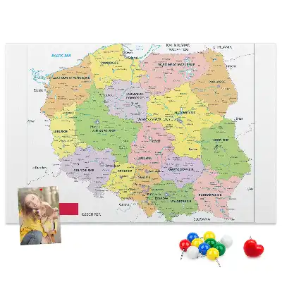 A Köztársaság határai parafa üzenőtábla