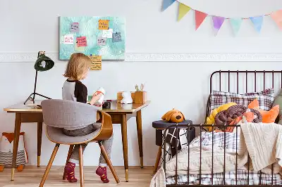 Művészi folyékony kő mintázatú fali parafa üzenőtábla